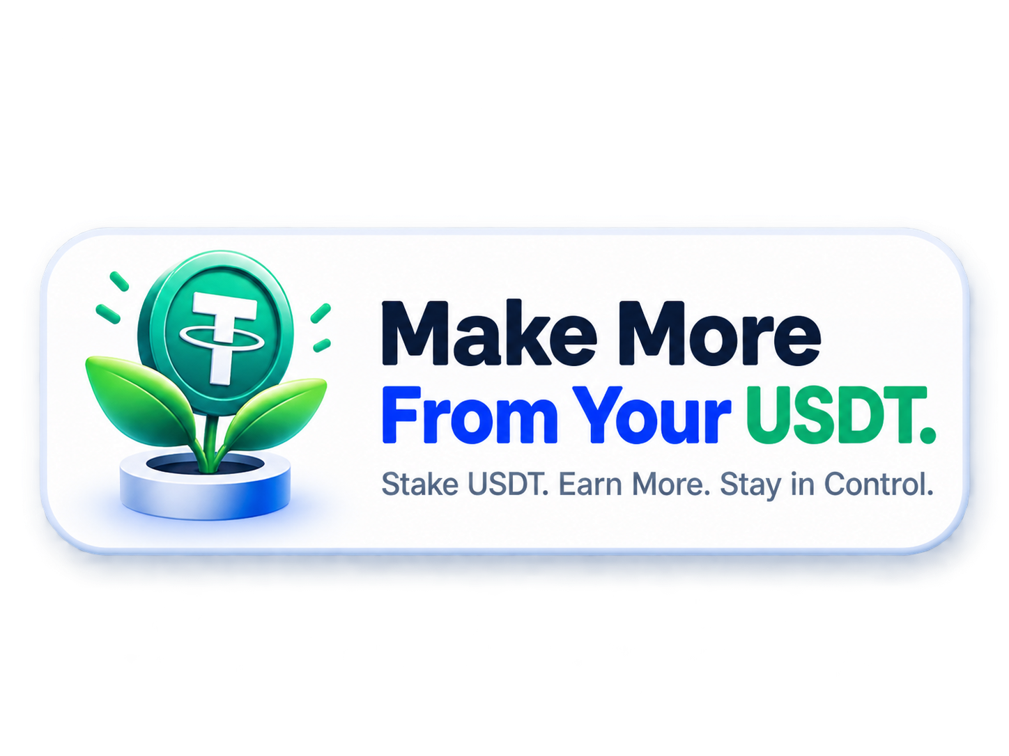 USDT staking growth